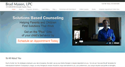 Desktop Screenshot of bradmasoncounselor.com